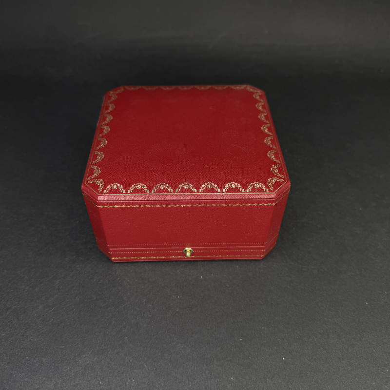 Cartier Original Red Jewelry Box for Bracelet (No Outer Box)