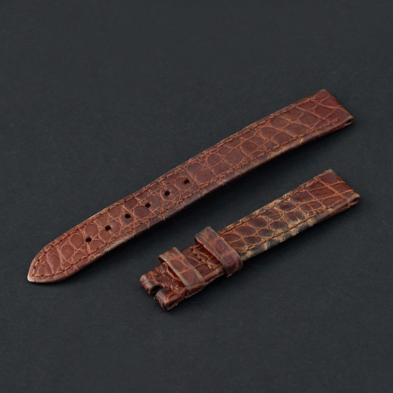 Rolex Original Brown Leather Strap