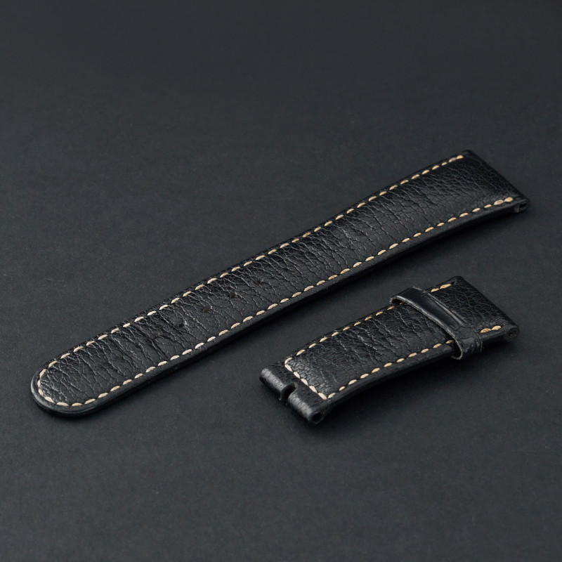 Rolex Original Black Leather Strap