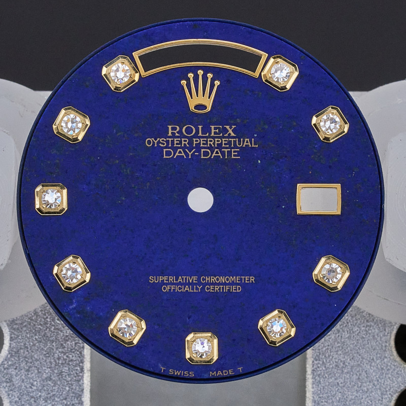 Rolex Day-Date, 18238, Lapis Lazulli Diamond dial, T Swiss Made T + Hands set