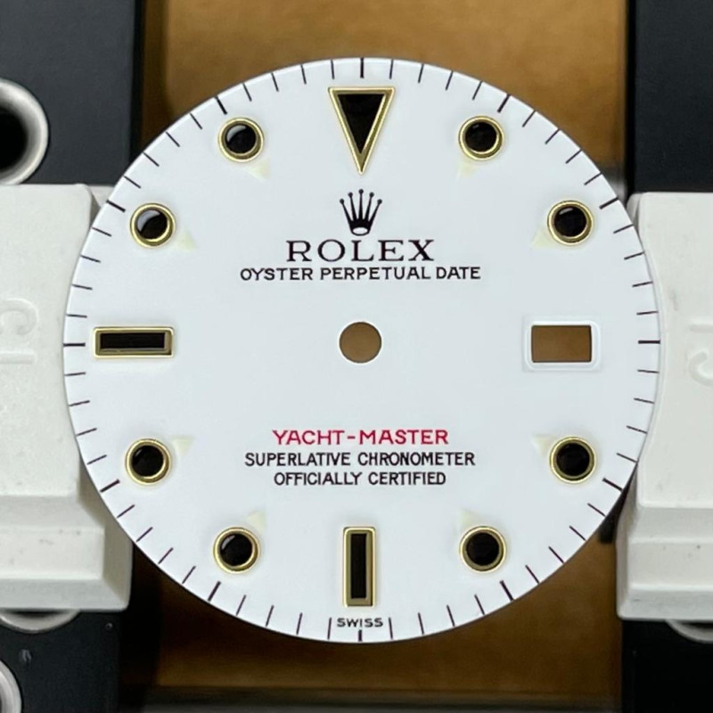 Rolex Original Yacht-Master 16628, 16623 Only "Swiss" White Dial