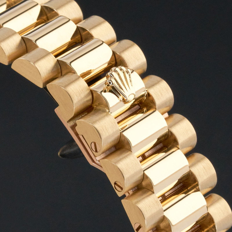 Rolex Day Date President, 18048, 36mm, 1986, Brown Vignette Small Diamond dial, Fullset, 1y warranty