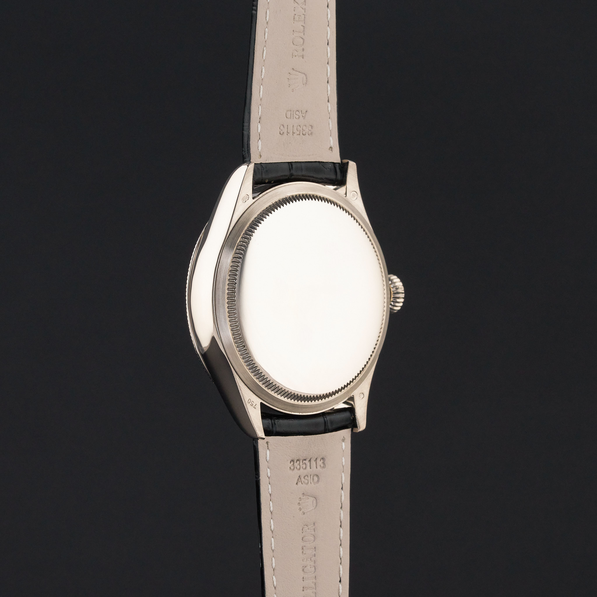 Rolex Cellini Date, 50519, 39mm, 2016, White gold, Silver Guilloche dial, Fullset, 1y warranty