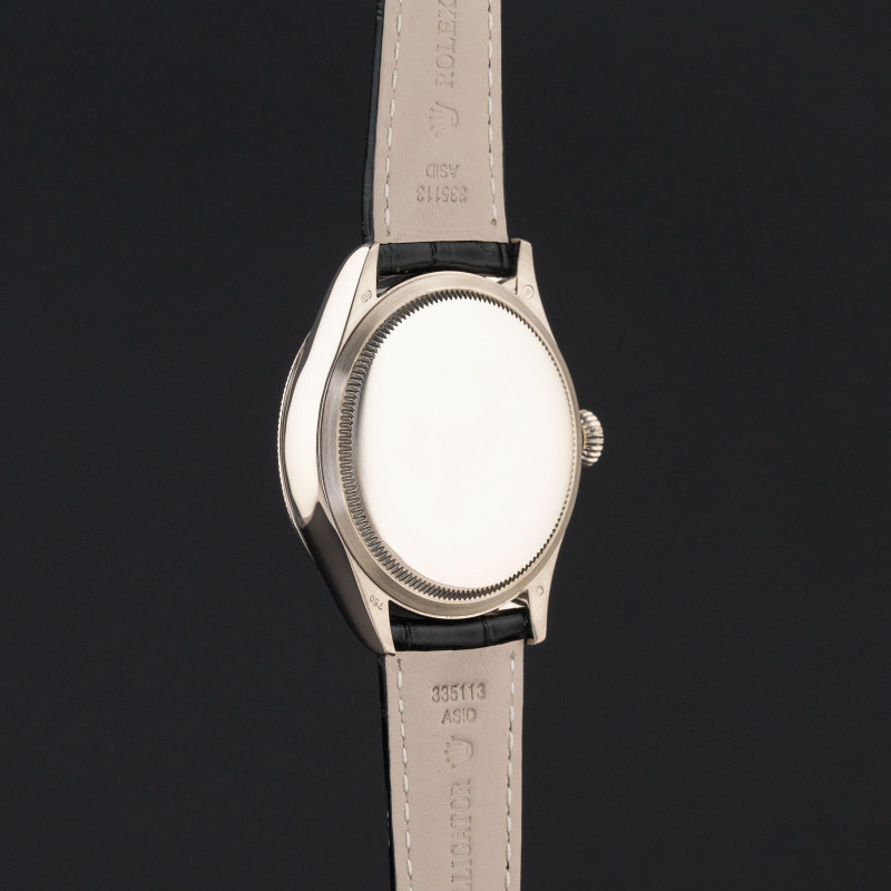 Rolex Cellini Date, 50519, 39mm, 2016, White gold, Silver Guilloche dial, Fullset, 1y warranty
