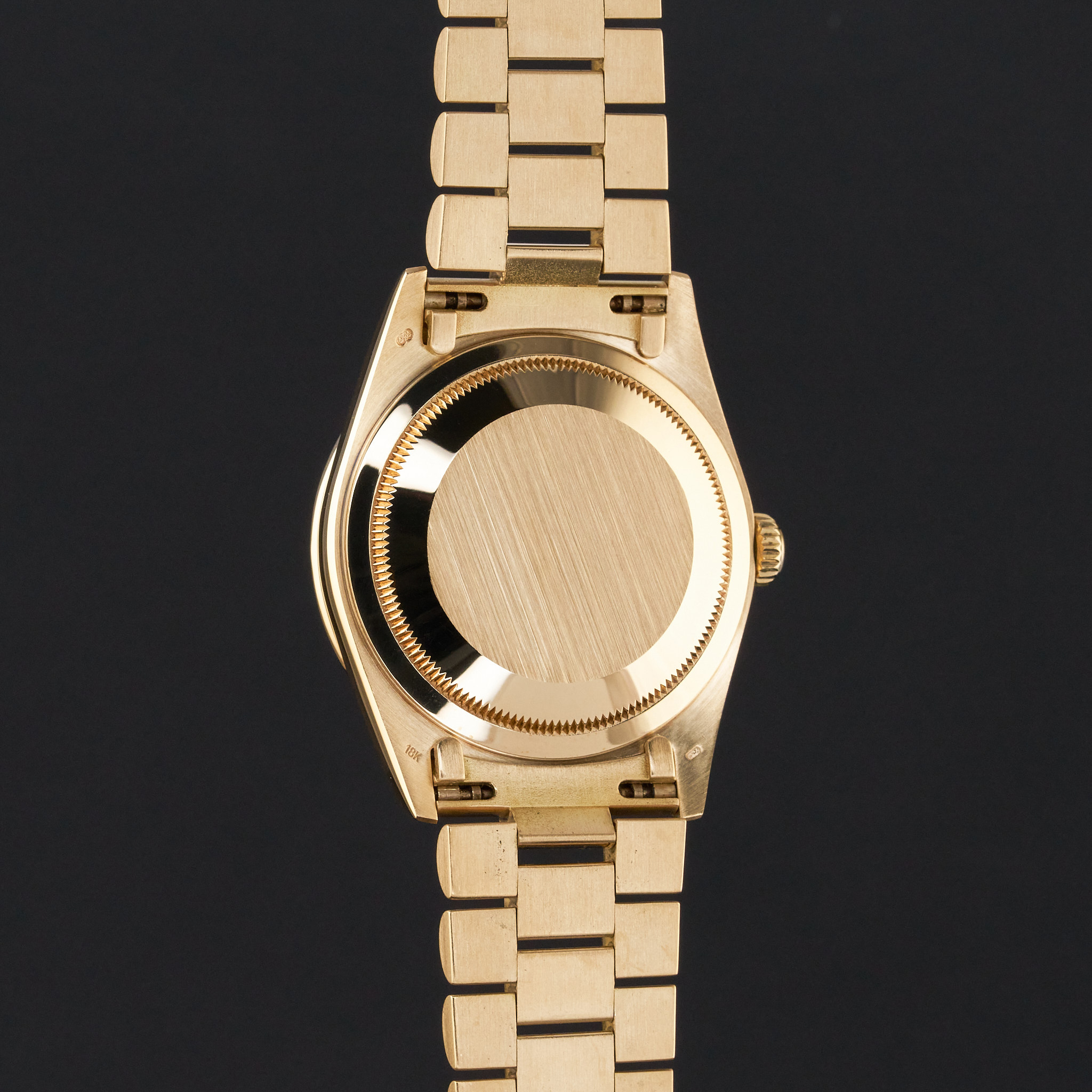 Rolex Day Date President, 18388, 36mm, 1991, Yellow gold, Champagne String Diamond dial, Fullset, 1y warranty