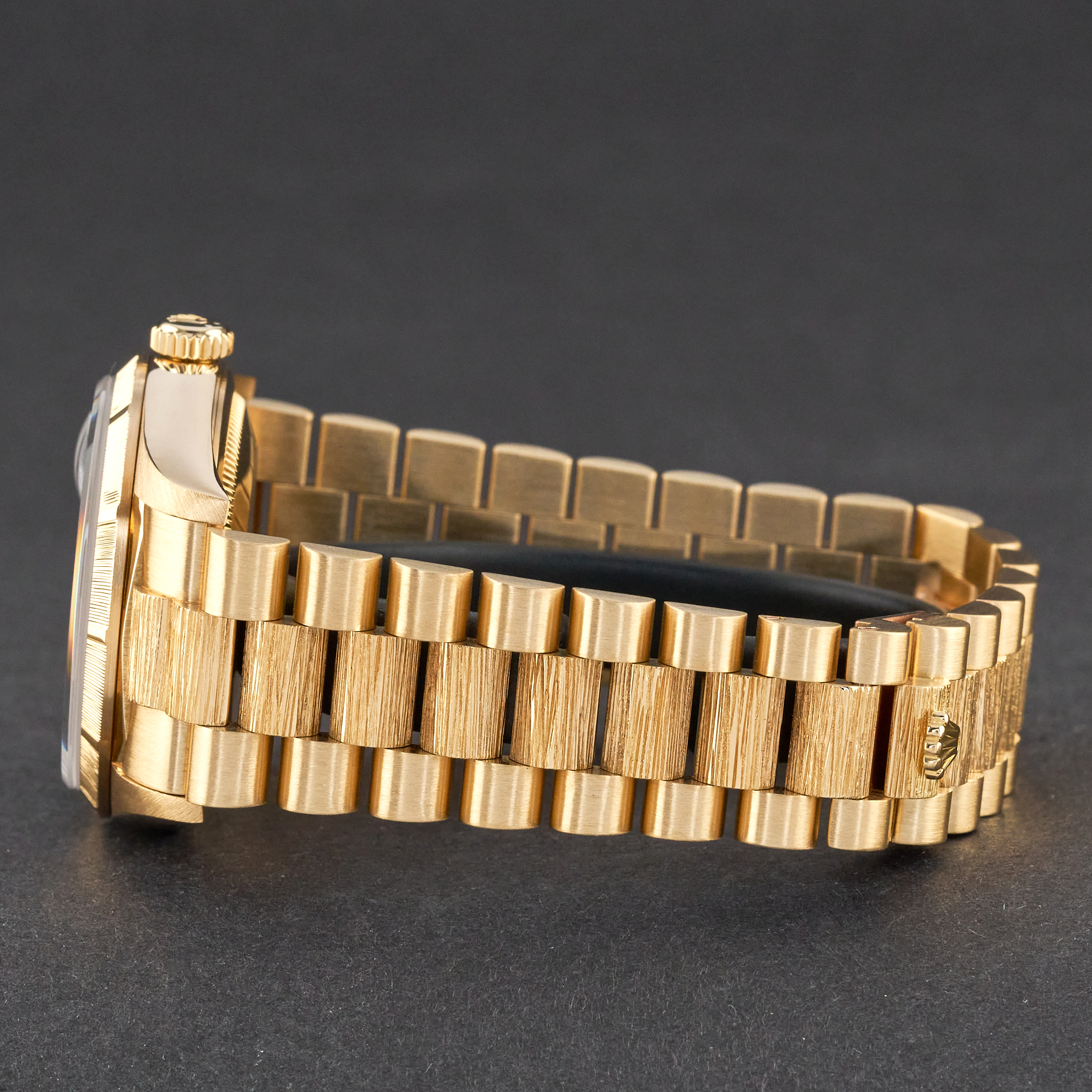 Rolex Day Date President, 18248, 36mm, 1999, Yellow gold, Black Big Diamond dial, Fullset, 1y warranty