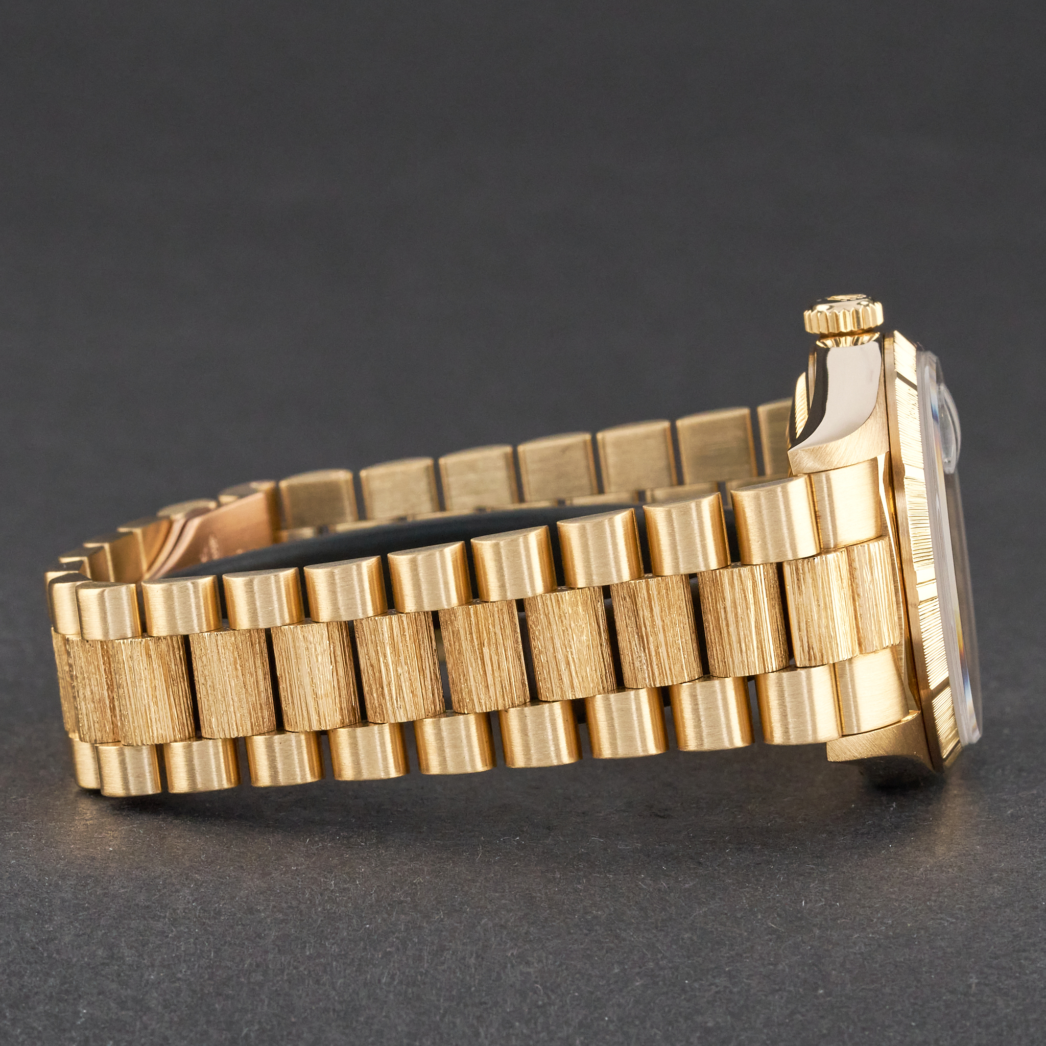 Rolex Day Date President, 18248, 36mm, 1999, Yellow gold, Black Big Diamond dial, Fullset, 1y warranty