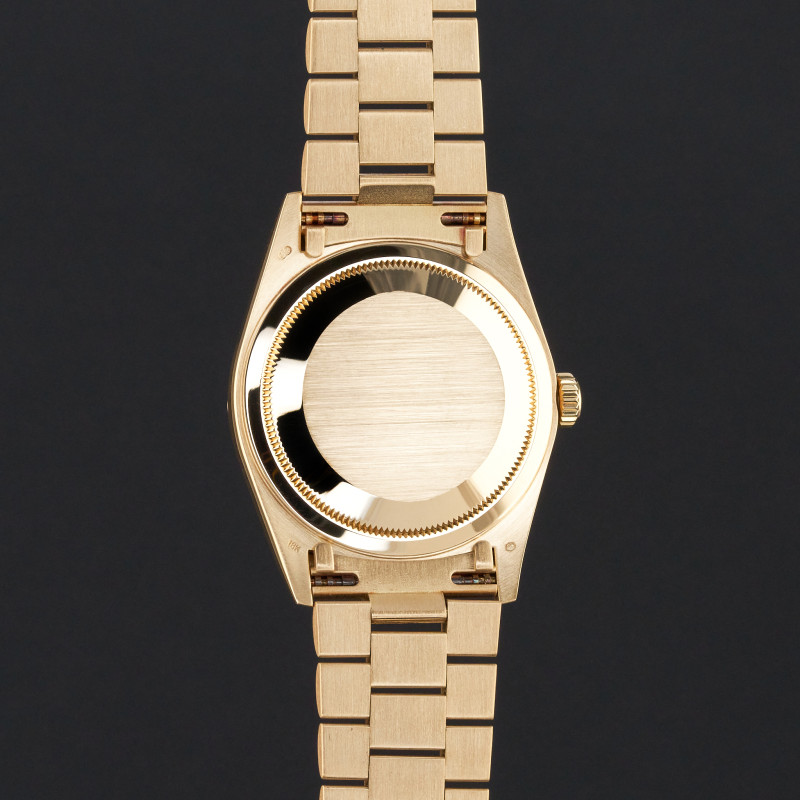 Rolex Day Date President, 18248, 36mm, 1999, Yellow gold, Black Big Diamond dial, Fullset, 1y warranty