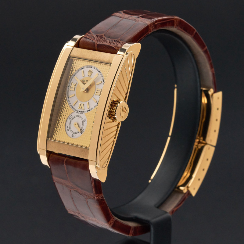 Rolex Cellini Prince, 5440, 28mm, 2006, Champagne Roman dial, Fullset, 1y warranty