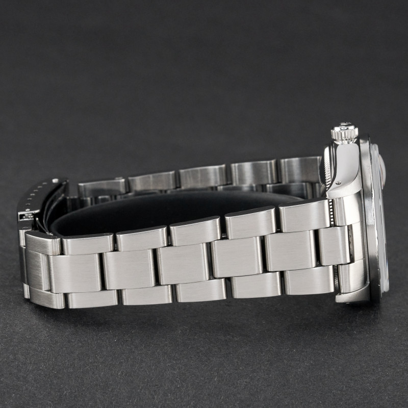 Rolex Oyster Perpetual Date, 15210, 34mm, 1991, Steel, Salmon Arabic dial, Fullset, 1y warranty