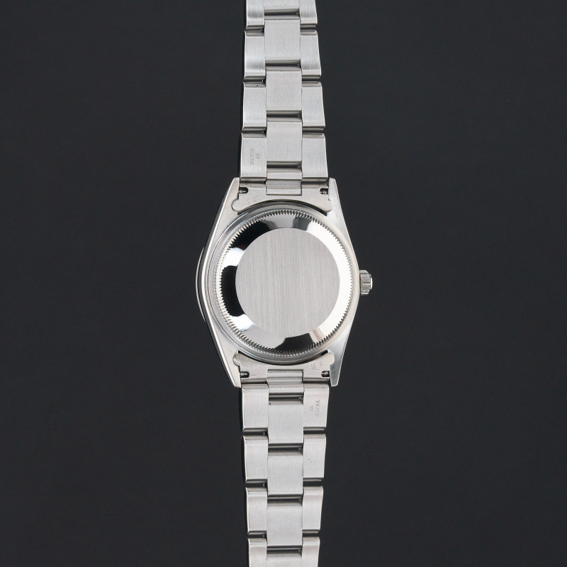 Rolex Oyster Perpetual Date, 15200, 34mm, 1998, Steel, White Arabic dial, Fullset, 1y warranty