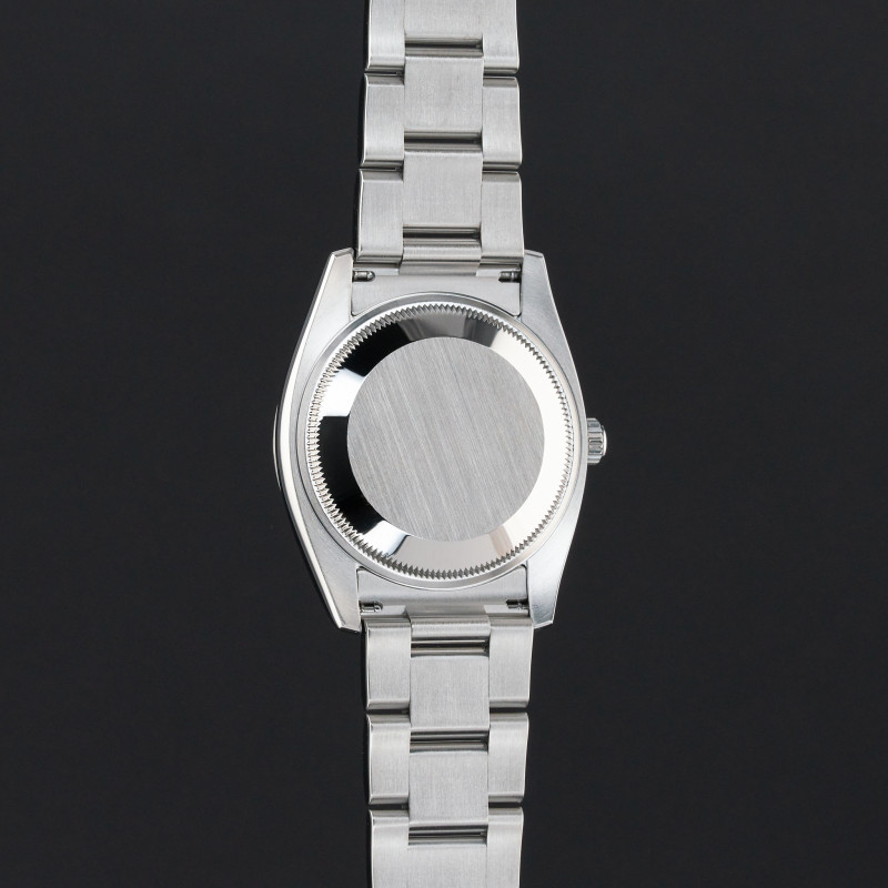Rolex Oyster Perpetual Date, 115210, 34mm, 2008, Steel, Black dial, Fullset, 1y warranty