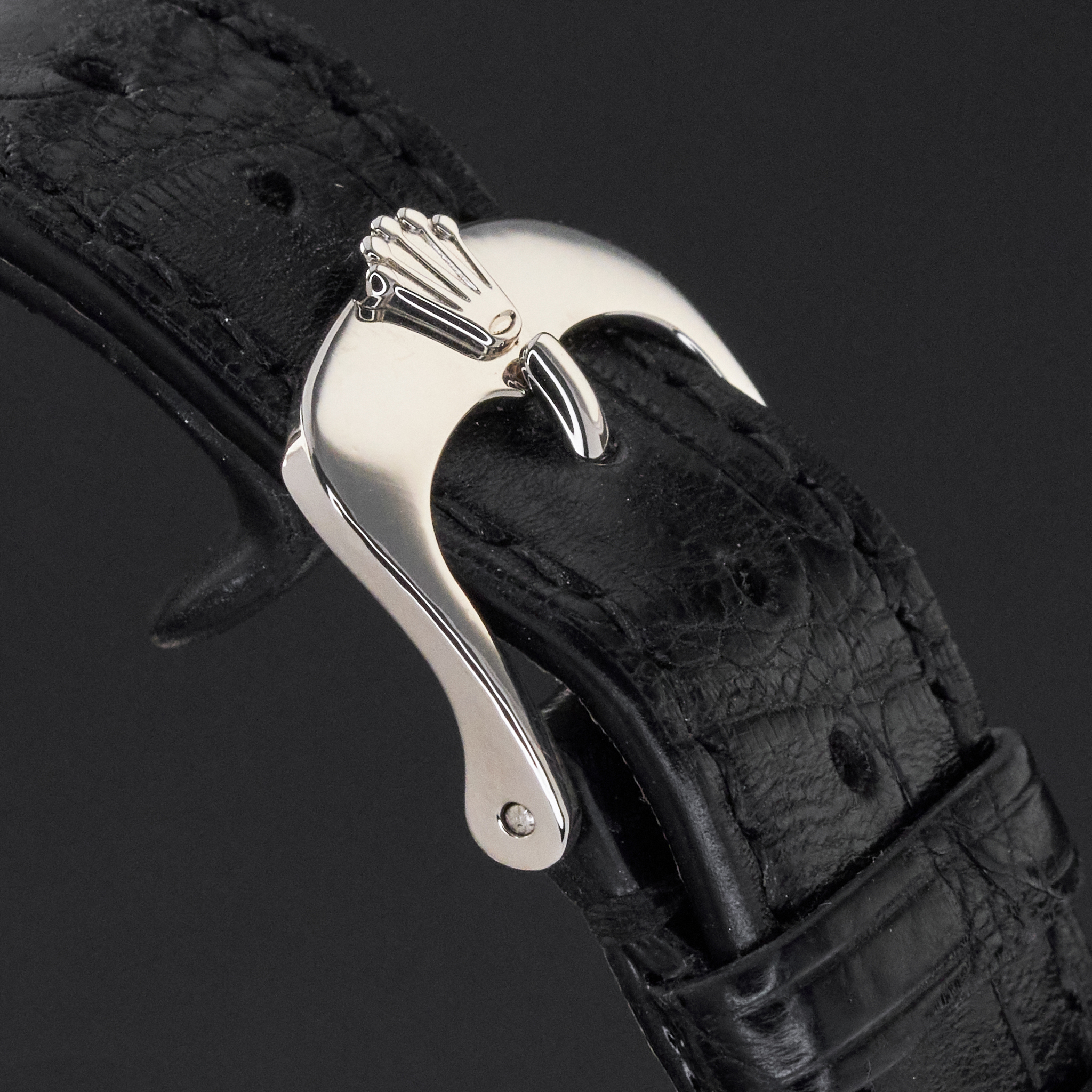 Rolex Cellini Date, 50519, 39mm, 2016, White Gold, Black Guilloche dial, Fullset, 1y warranty