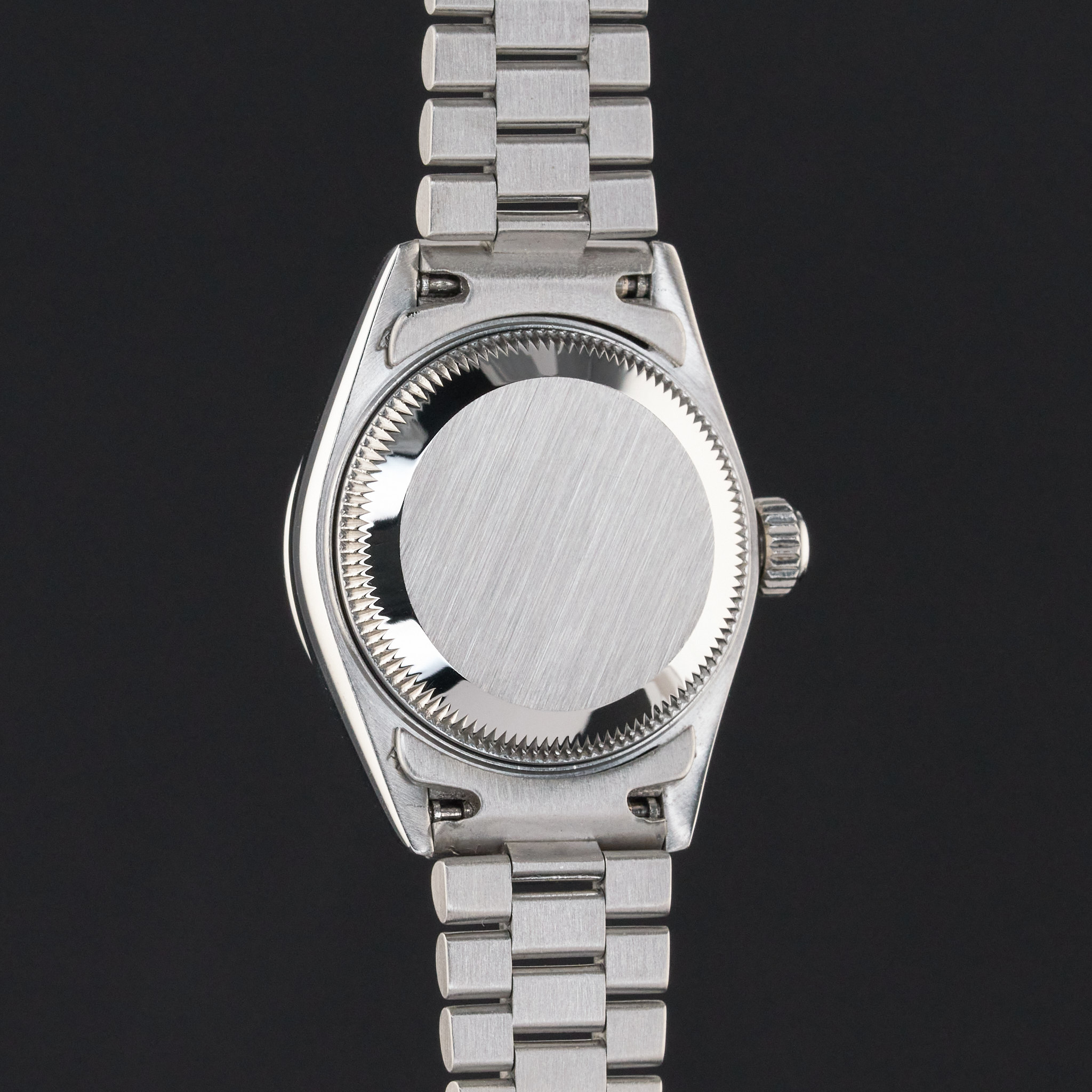 Rolex Lady Datejust, 69166, 26mm, 1989, Platinum, MOP Big Diamond dial, Box, 1y warranty