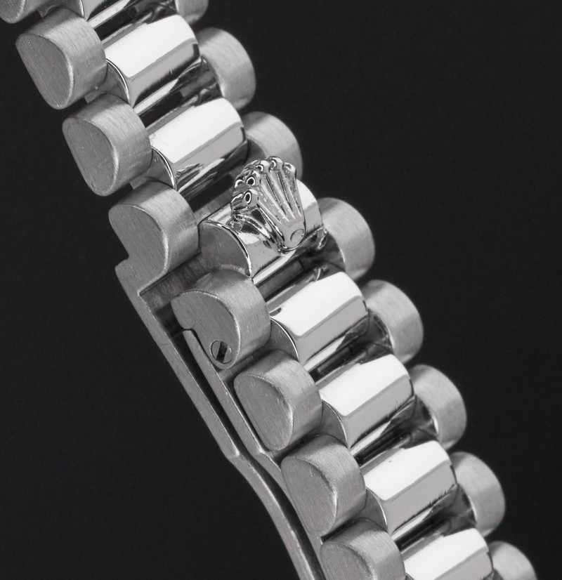 Rolex Lady Datejust, 69166, 26mm, 1989, Platinum, MOP Big Diamond dial, Box, 1y warranty