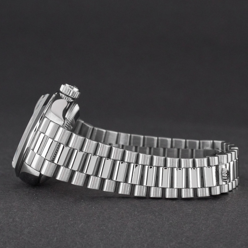 Rolex Lady Datejust, 69166, 26mm, 1989, Platinum, MOP Big Diamond dial, Box, 1y warranty