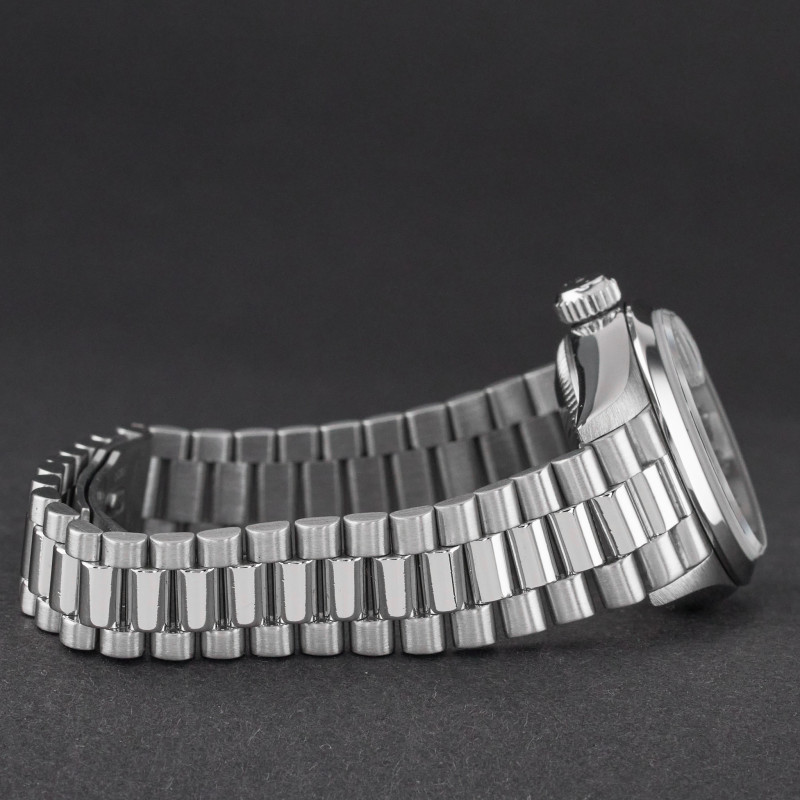 Rolex Lady Datejust, 69166, 26mm, 1989, Platinum, MOP Big Diamond dial, Box, 1y warranty