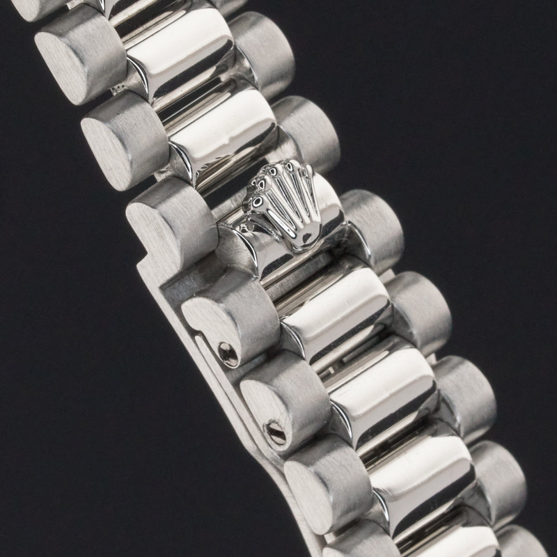 Rolex Lady Datejust, 69166, 26mm, 1997, Platinum, Blue Myriad Big Diamond dial, Fullset, 1y warranty