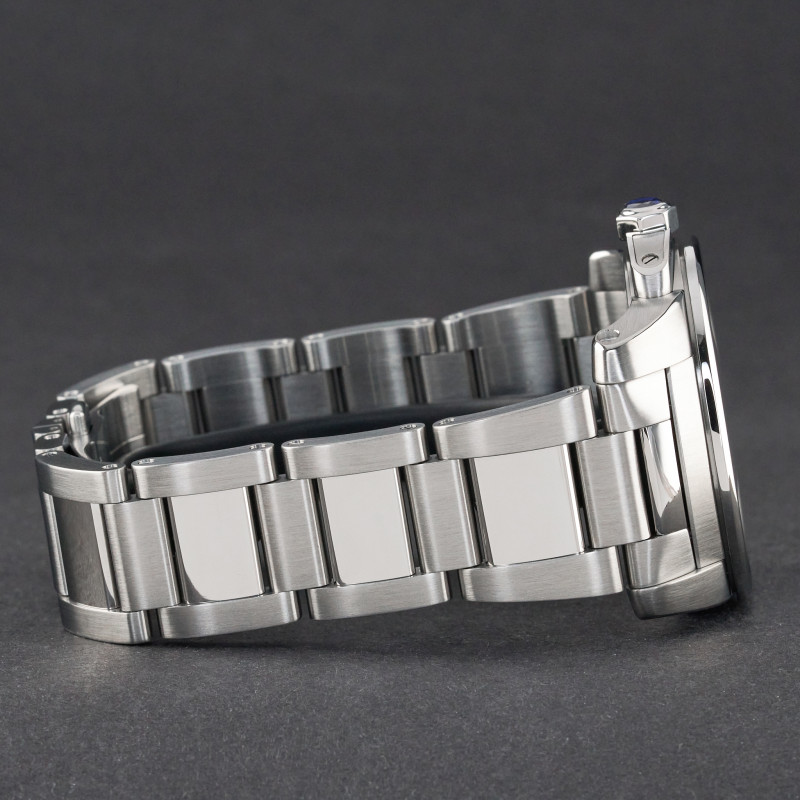 Cartier Calibre de Cartier, W7100016, 42mm, 2012, Steel, Black Roman dial, Fullset, 1y warranty