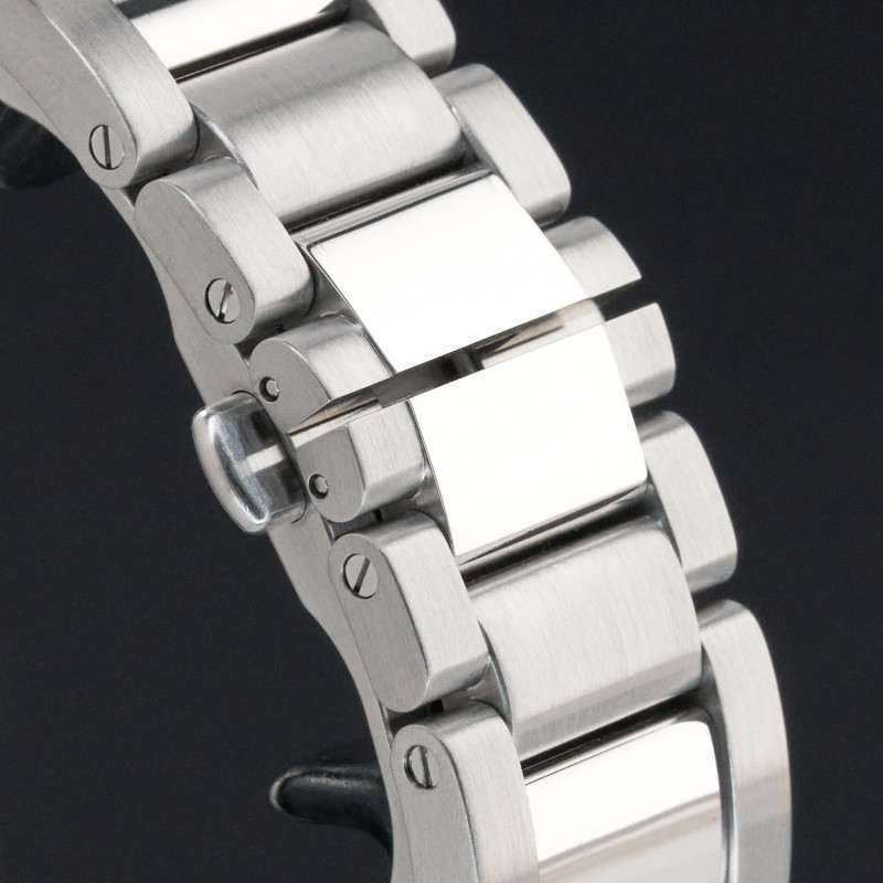 Cartier Calibre de Cartier, W7100016, 42mm, 2012, Steel, Black Roman dial, Fullset, 1y warranty