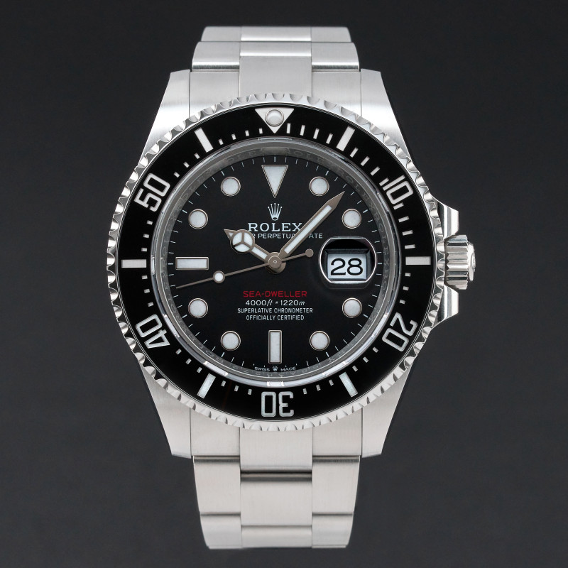 Rolex Sea-Dweller, 126600, 43mm, 2025, Steel, Black dial, Fullset, Official warranty