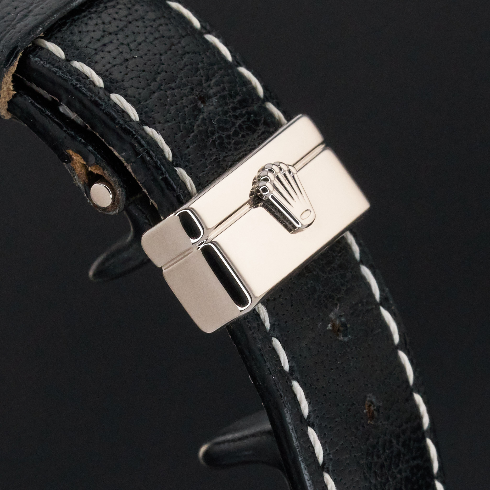 Rolex Cellini Danaos, 4243/9, 38mm, 2006, White gold, Black dial, Fullset, 1y warranty