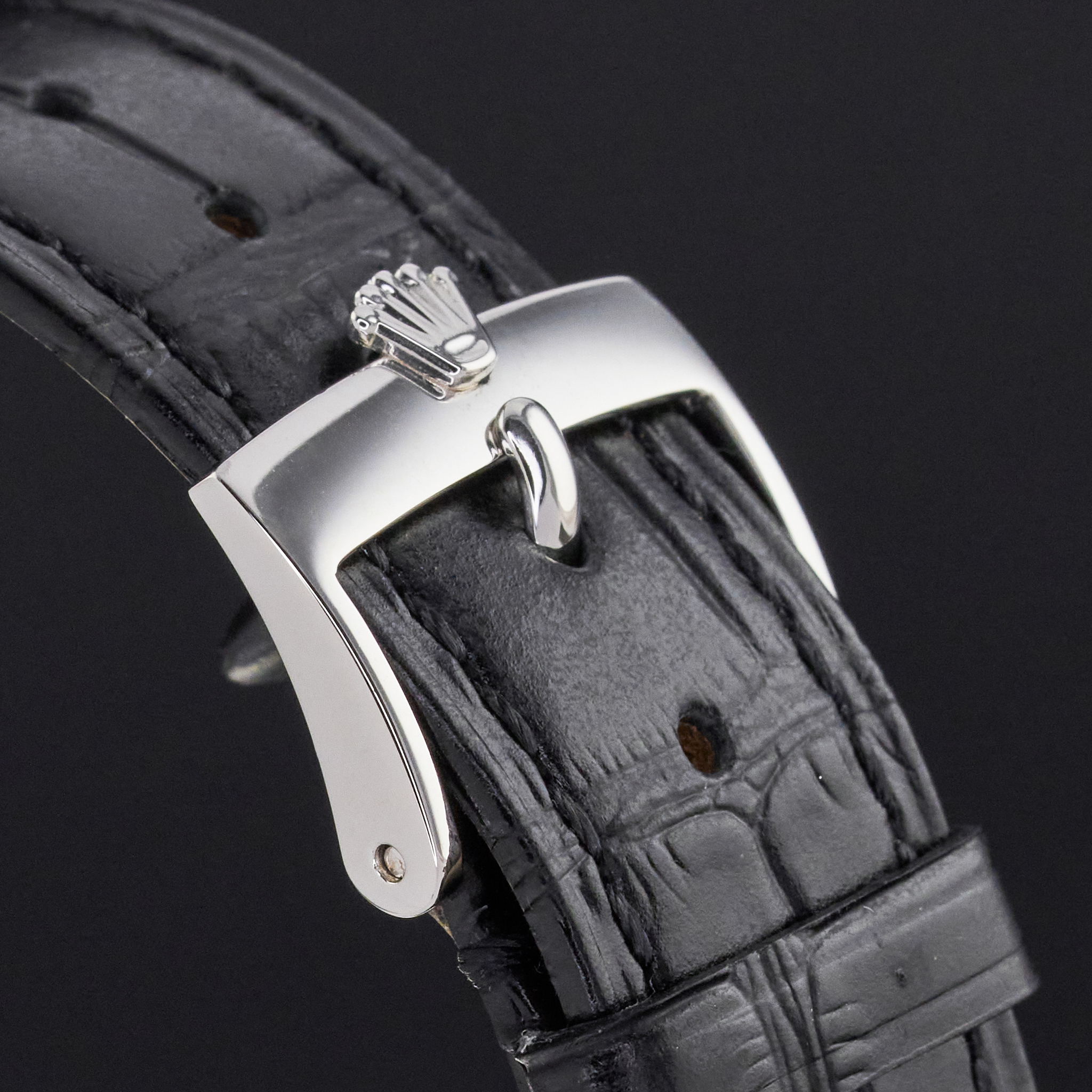 Rolex Cellini Cellinium, 5240, 35mm, 2005, Platinum, MOP Arabic dial, Fullset, 1y warranty