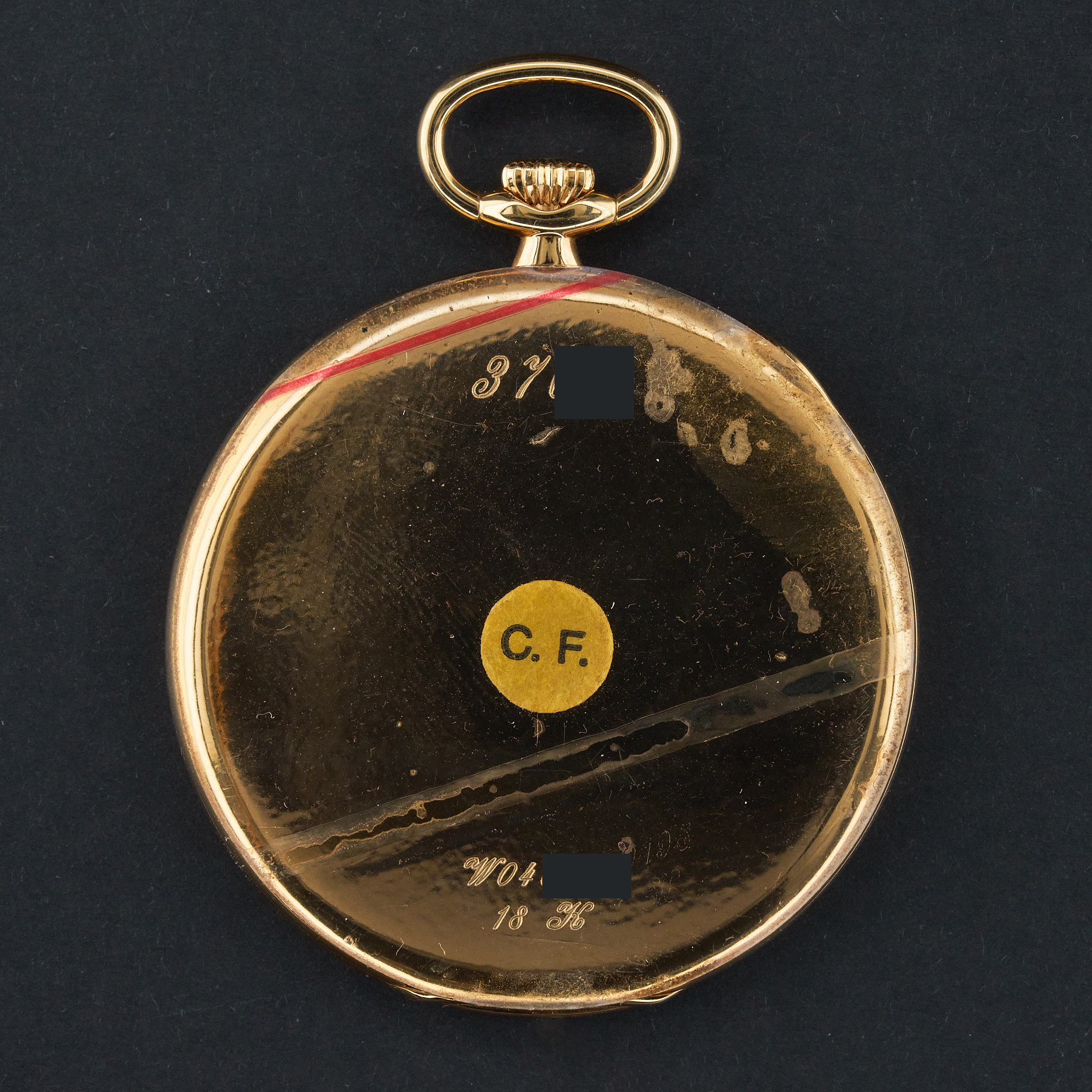 Rolex Cellini Pocket Watch, 3761, 48mm, 1995, Yellow gold, Silver Arabic dial, Fullset, 1y warranty