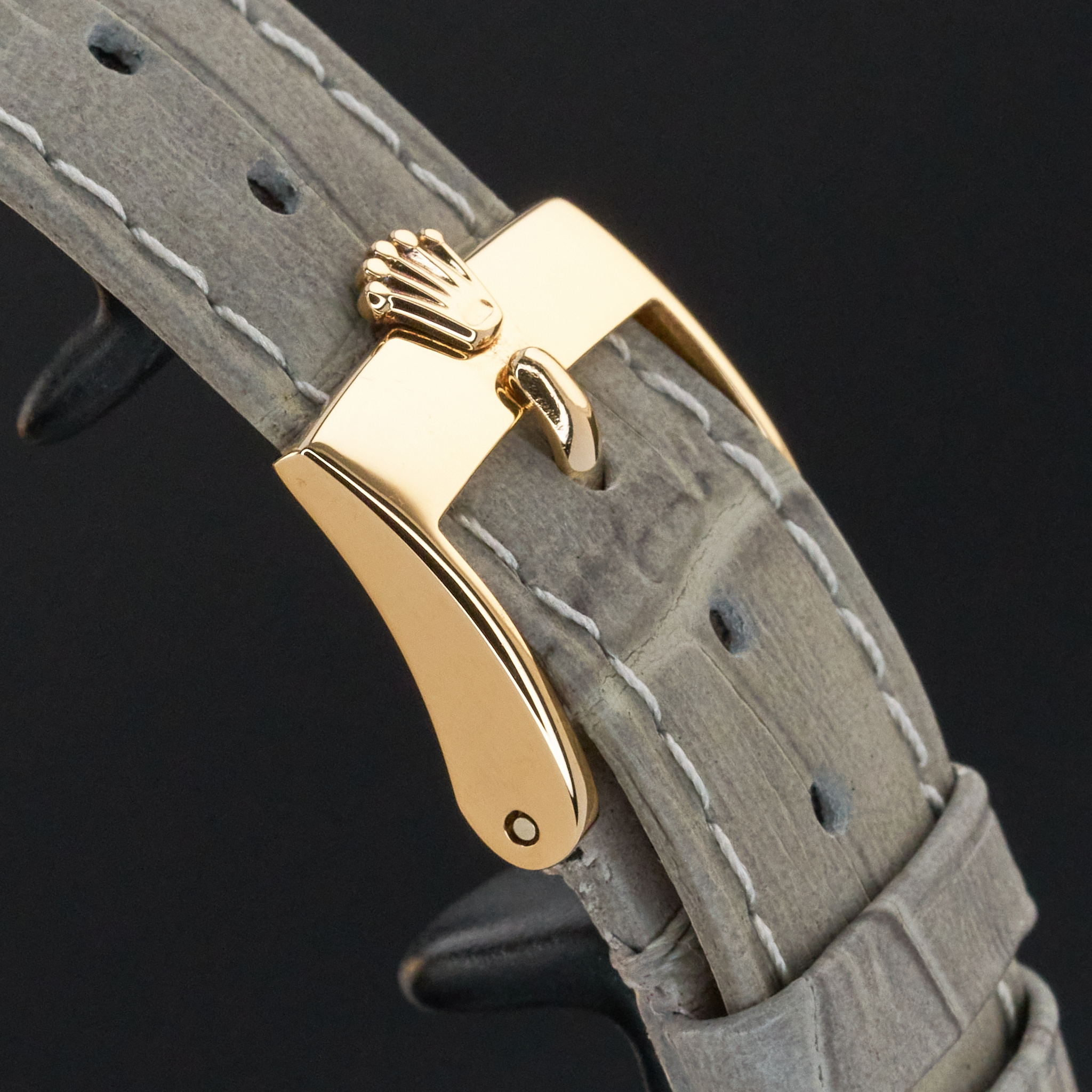 Rolex Cellini, 4112/8, 32mm, 1990, Yellow gold, White Roman dial, Fullset, 1y warranty
