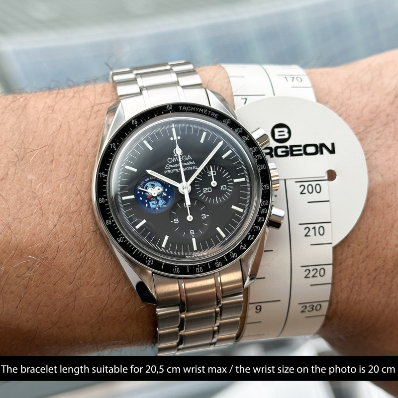 Omega Speedmaster Professional Moonwatch, 42mm, ref. 3578.51.00, Snoopy, Black dial, Fullset, Unpolished, 1y warranty