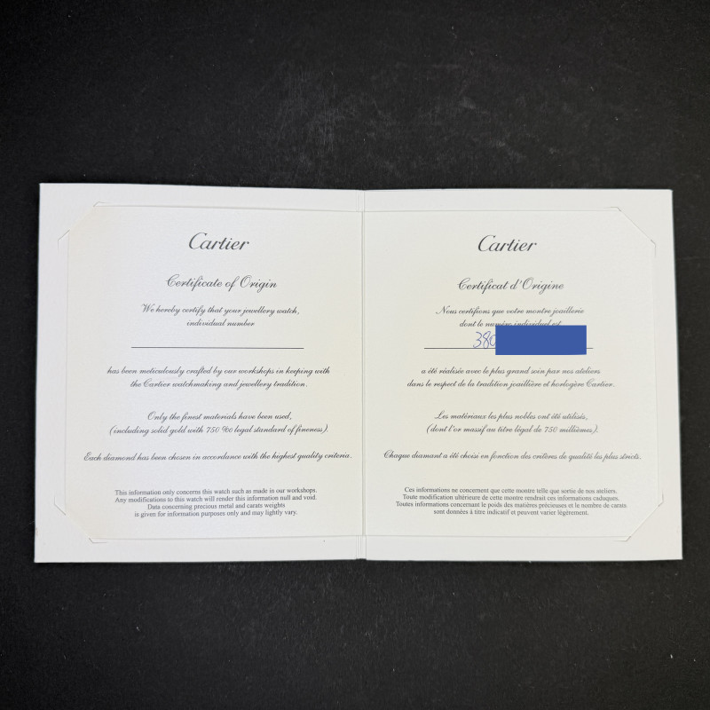 Cartier Clé de Cartier, WJCL0016, 31mm, 2015, Rose gold, Silver Roman dial, Fullset, 1y warranty