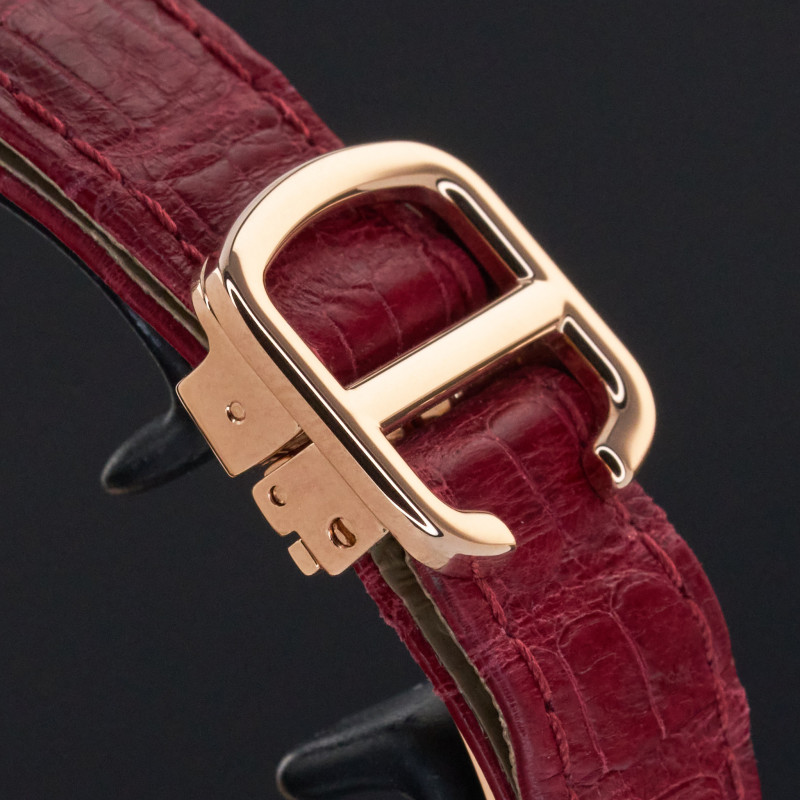 Cartier Clé de Cartier, WJCL0016, 31mm, 2015, Rose gold, Silver Roman dial, Fullset, 1y warranty