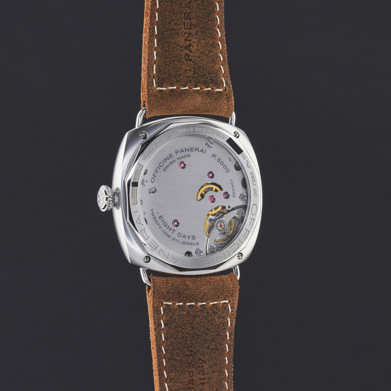 Panerai Radiomir 8 Days, PAM 00992, 45mm, 2021, Steel, Black Arabic dial, Fullset, 1y warranty