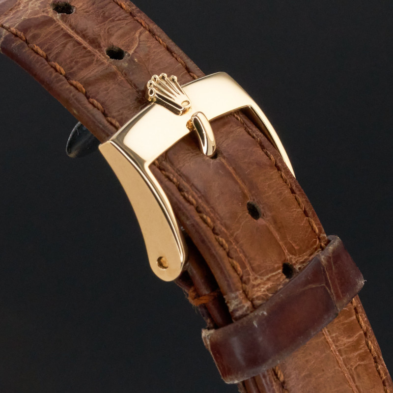 Rolex Cellini, 5116, 32mm, 2008, Yellow gold, Ivory MOP Arabic dial, Fullset, 1y warranty