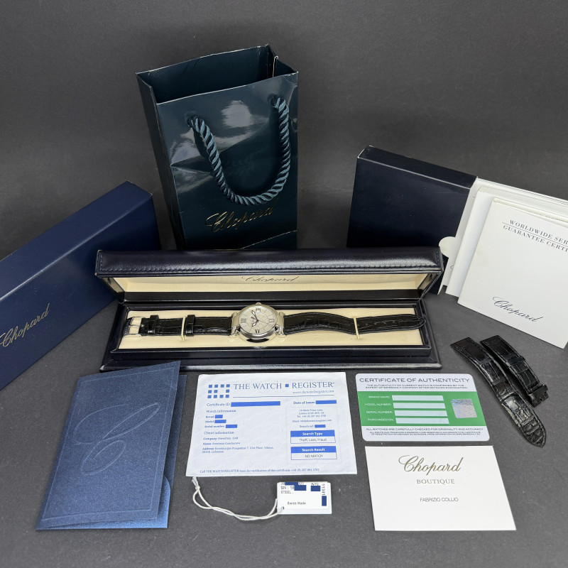 Chopard Imperiale, 388532-3001, 36mm, 2012, Steel, Silver Roman dial, Fullset, 1y warranty