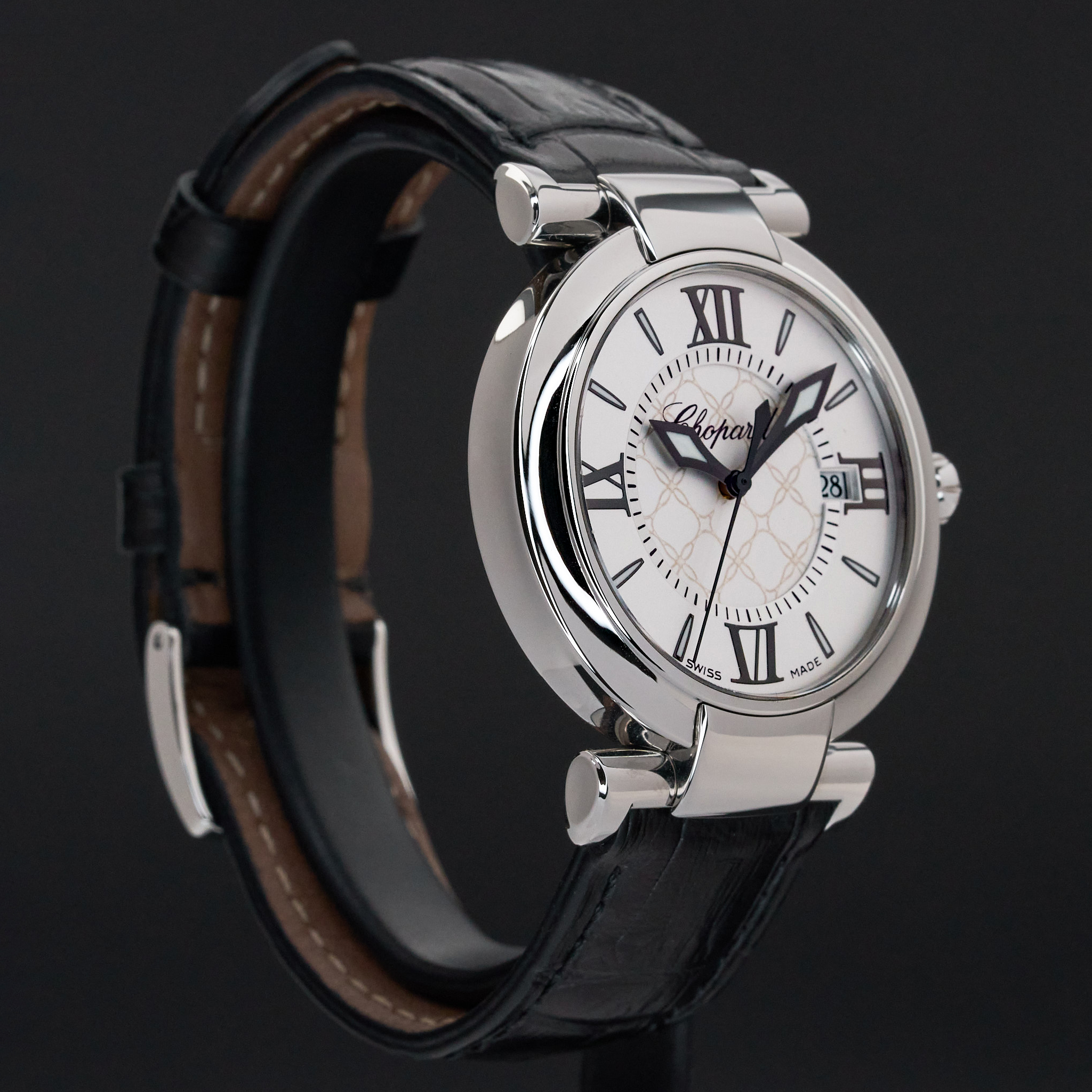 Chopard Imperiale, 388532-3001, 36mm, 2012, Steel, Silver Roman dial, Fullset, 1y warranty