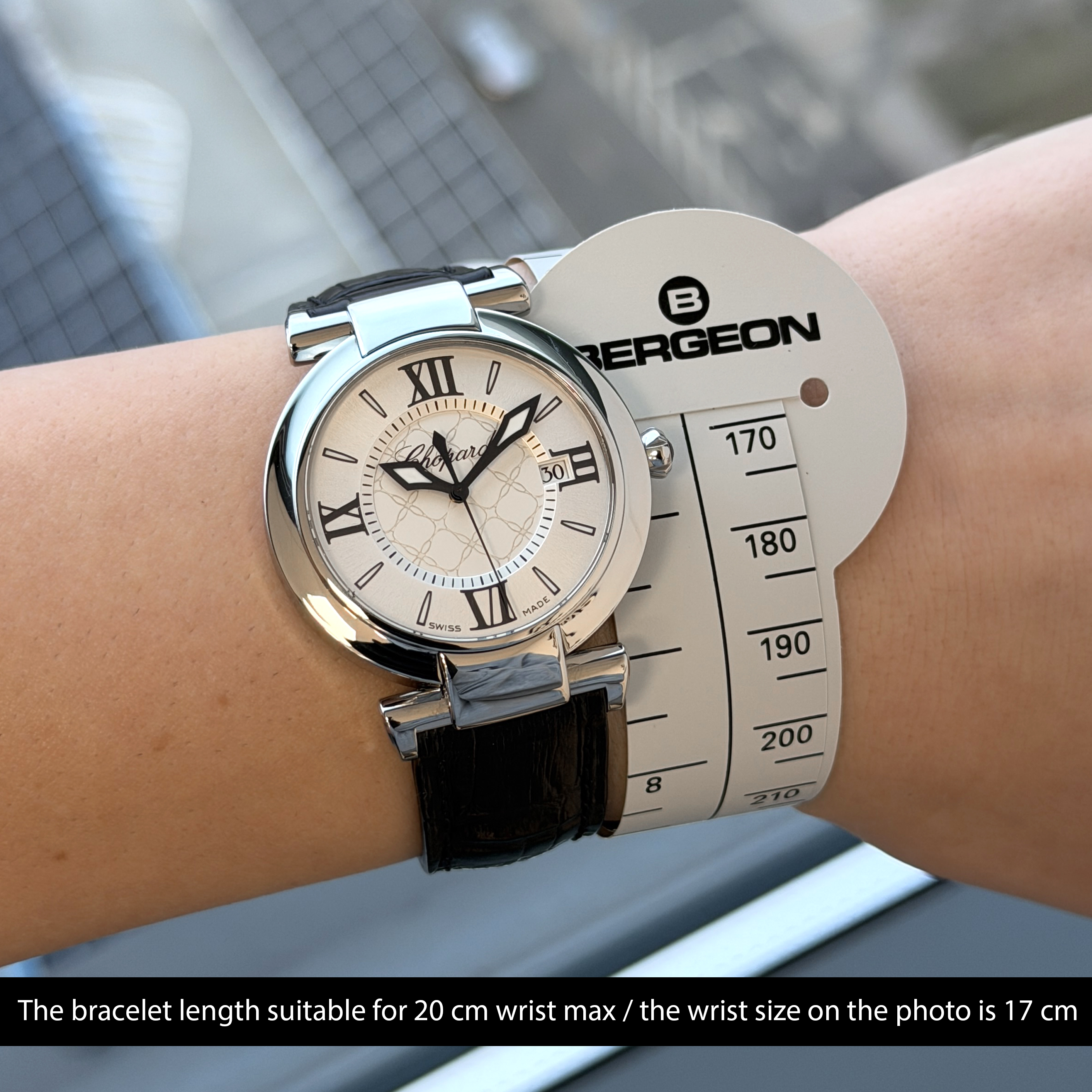 Chopard Imperiale, 388532-3001, 36mm, 2012, Steel, Silver Roman dial, Fullset, 1y warranty