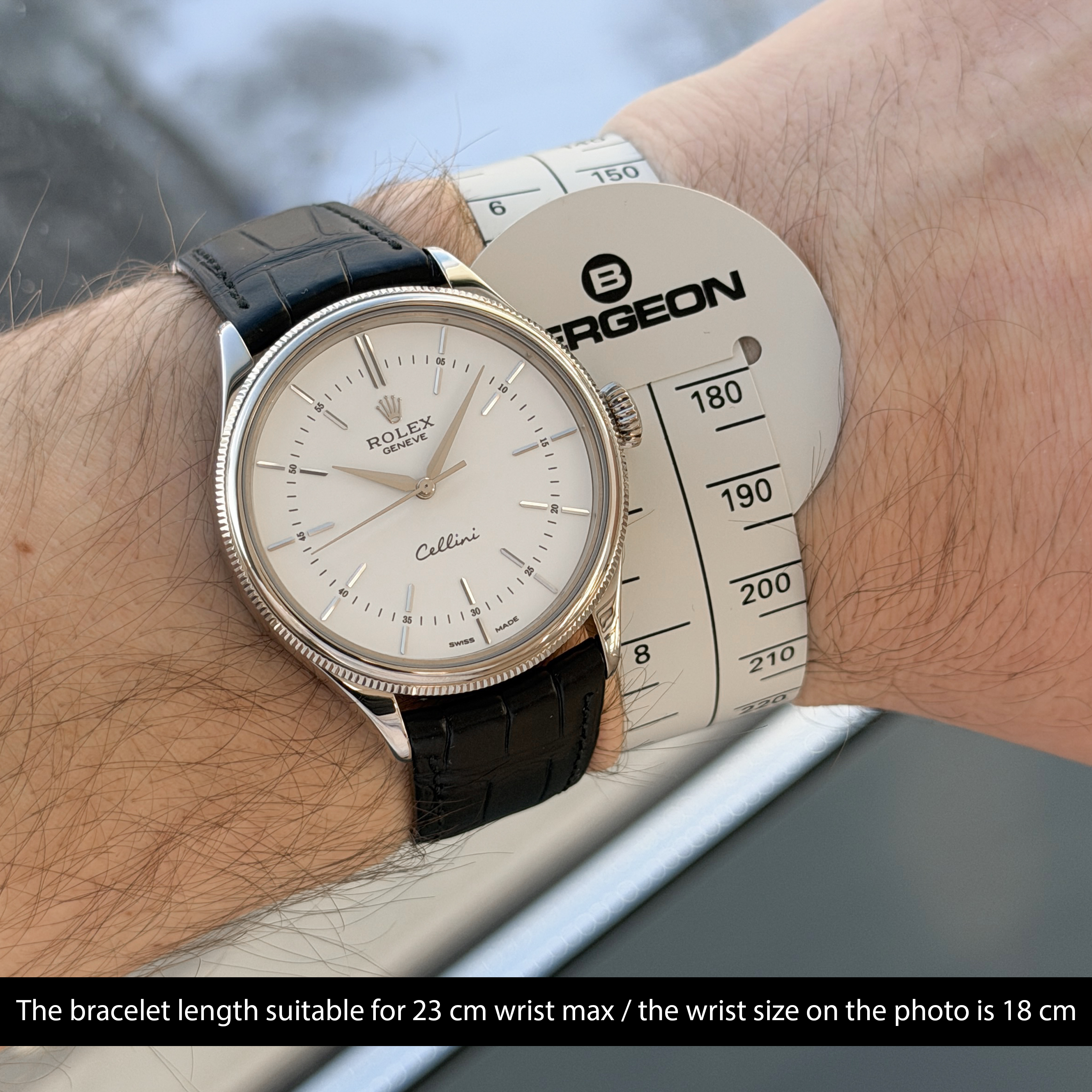 Rolex Cellini Time, 50509, 39mm, 2018, White gold, White dial, Fullset, 1y warranty