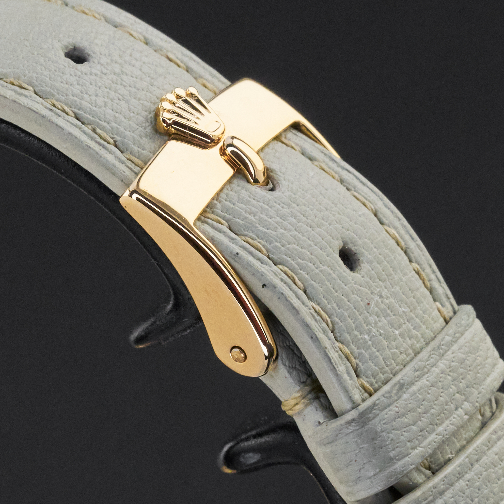 Rolex Cellini, 4133, 31mm, 1981, Yellow gold, White Roman dial, Fullset, 1y warranty