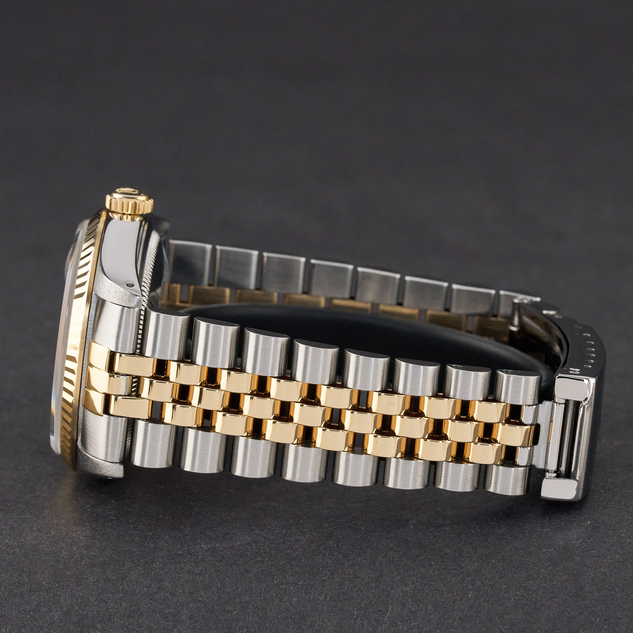 Rolex Datejust, 16233, 36mm, 1988, Two-Tone, Houndstooth dial, Fullset, 1y warranty