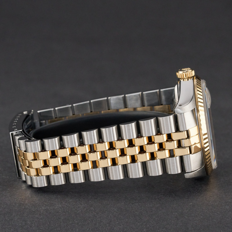 Rolex Datejust, 16233, 36mm, 1988, Two-Tone, Houndstooth dial, Fullset, 1y warranty