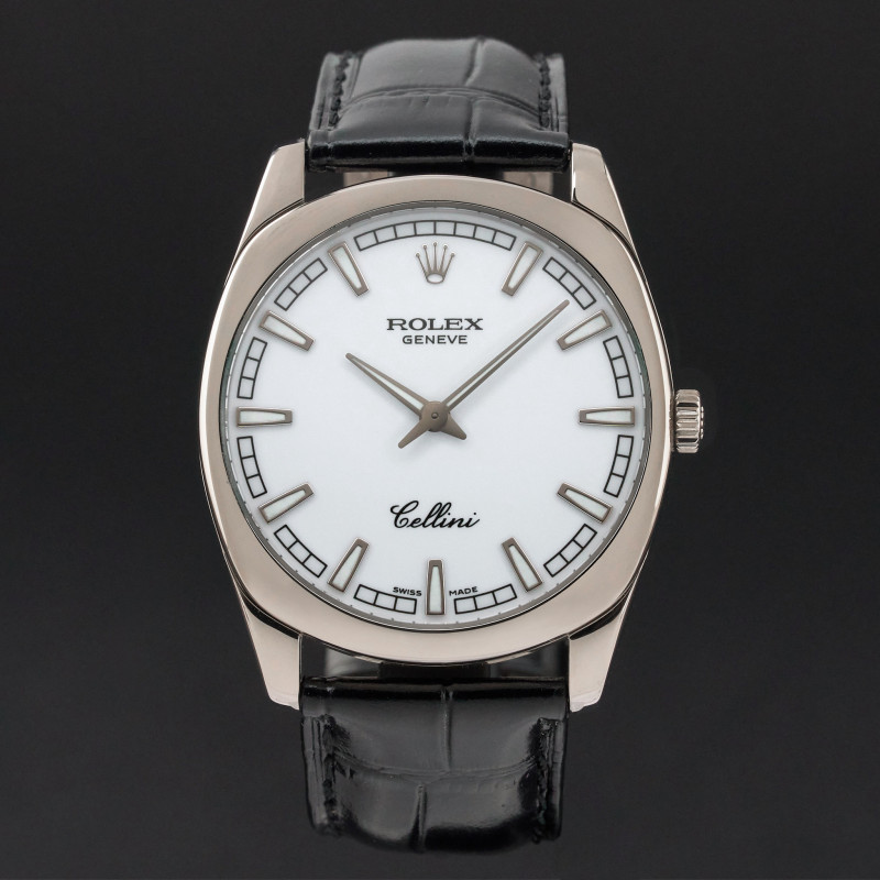 Rolex Cellini Danaos, 4243/9, 38mm, 2006, White gold, White dial, Fullset, 1y warranty