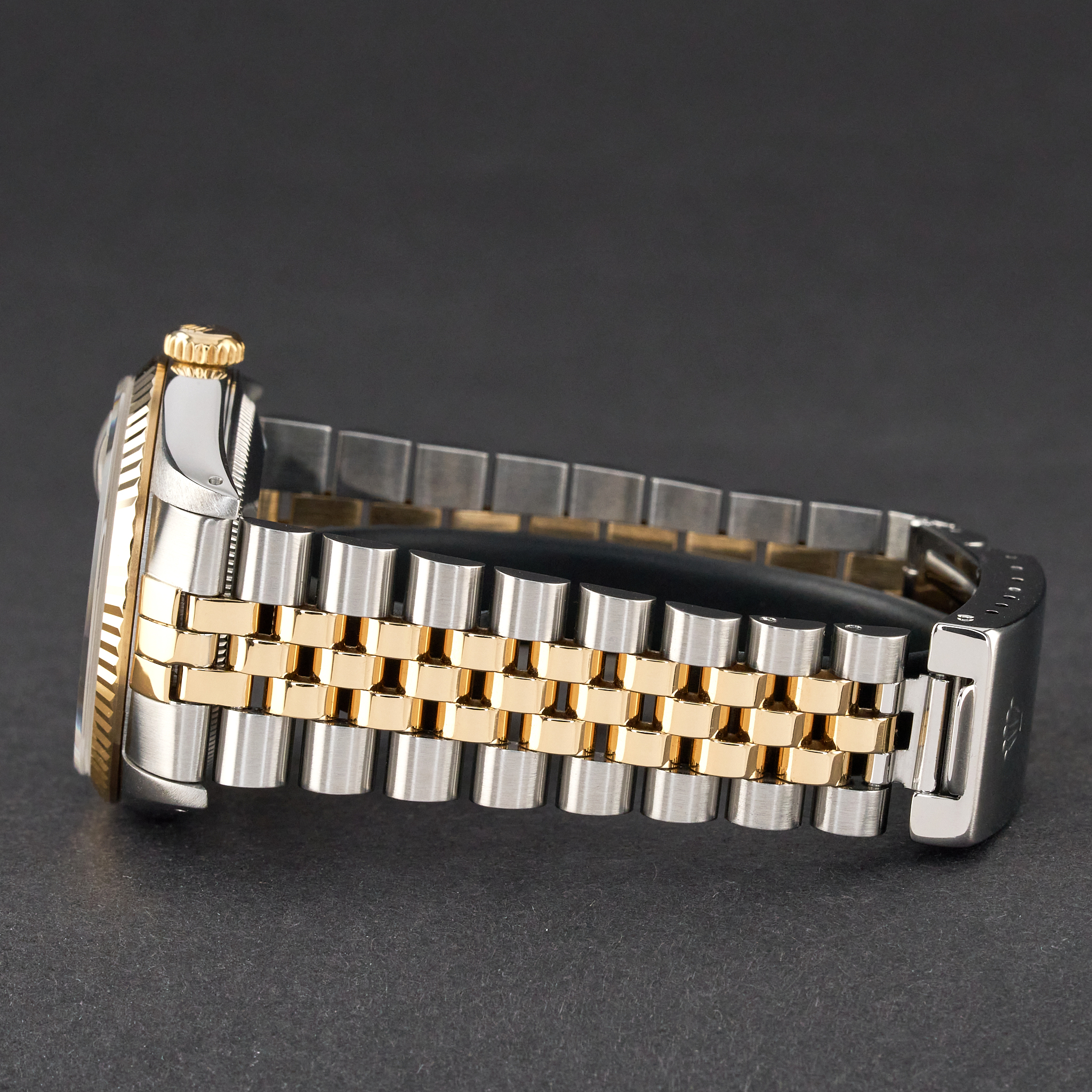 Rolex Datejust, 16233, 36mm, 1991, Two-Tone, Champagne Small Diamond dial, Fullset, 1y warranty
