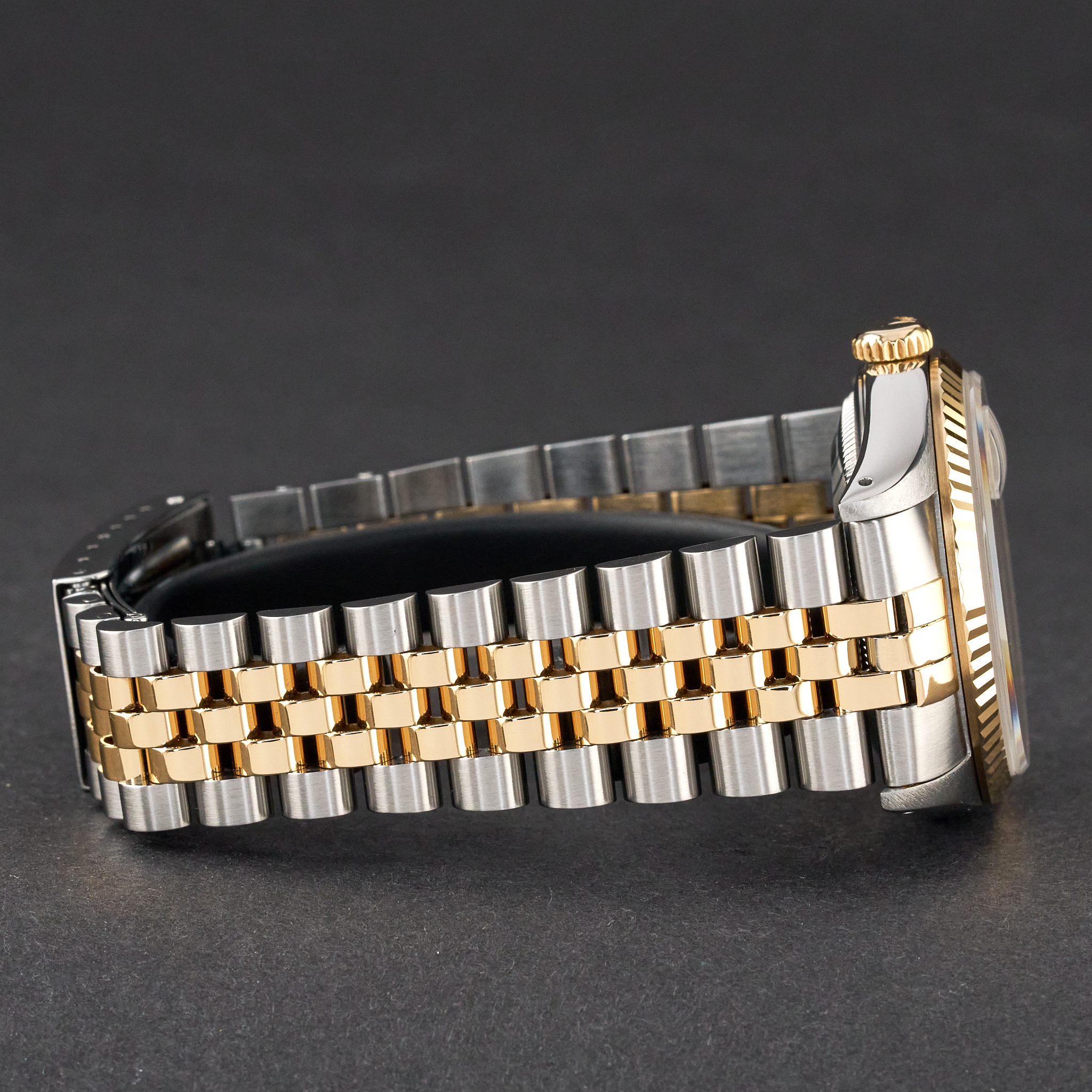 Rolex Datejust, 16233, 36mm, 1991, Two-Tone, Champagne Small Diamond dial, Fullset, 1y warranty