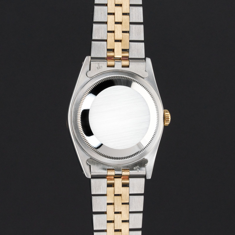Rolex Datejust, 16233, 36mm, 1991, Two-Tone, Champagne Small Diamond dial, Fullset, 1y warranty