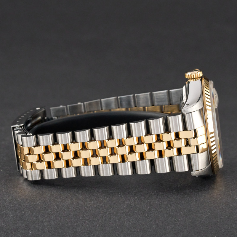 Rolex Datejust, 16233, 36mm, 1991, Two-Tone, Champagne Small Diamond dial, Fullset, 1y warranty