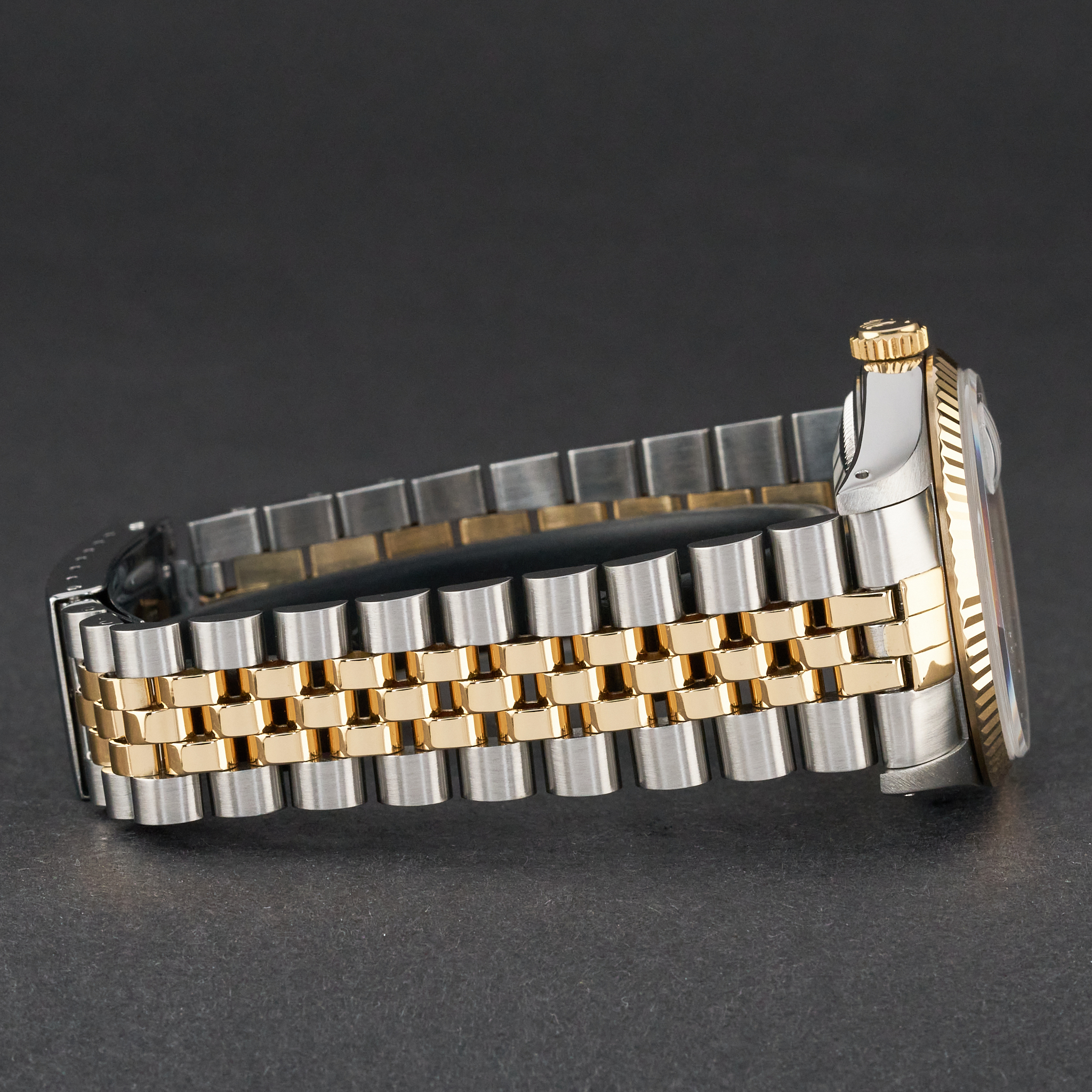 Rolex Datejust, 16233, 36mm, 1990, Two-Tone, White Small Diamond dial, Box, 1y warranty