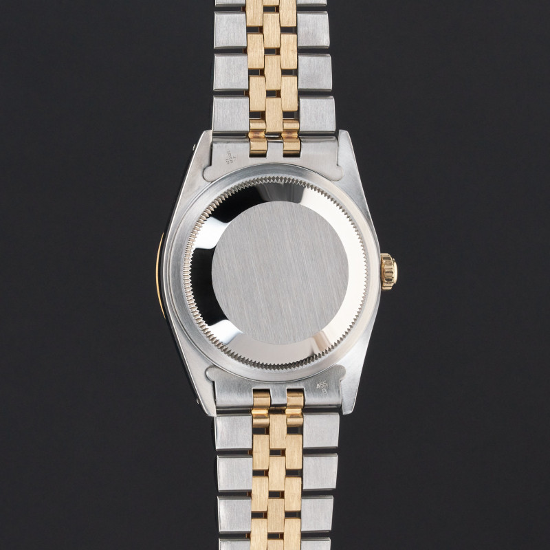 Rolex Datejust, 16233, 36mm, 1991, Two-Tone, Houndstooth Roman Small Diamond dial, Fullset, 1y warranty