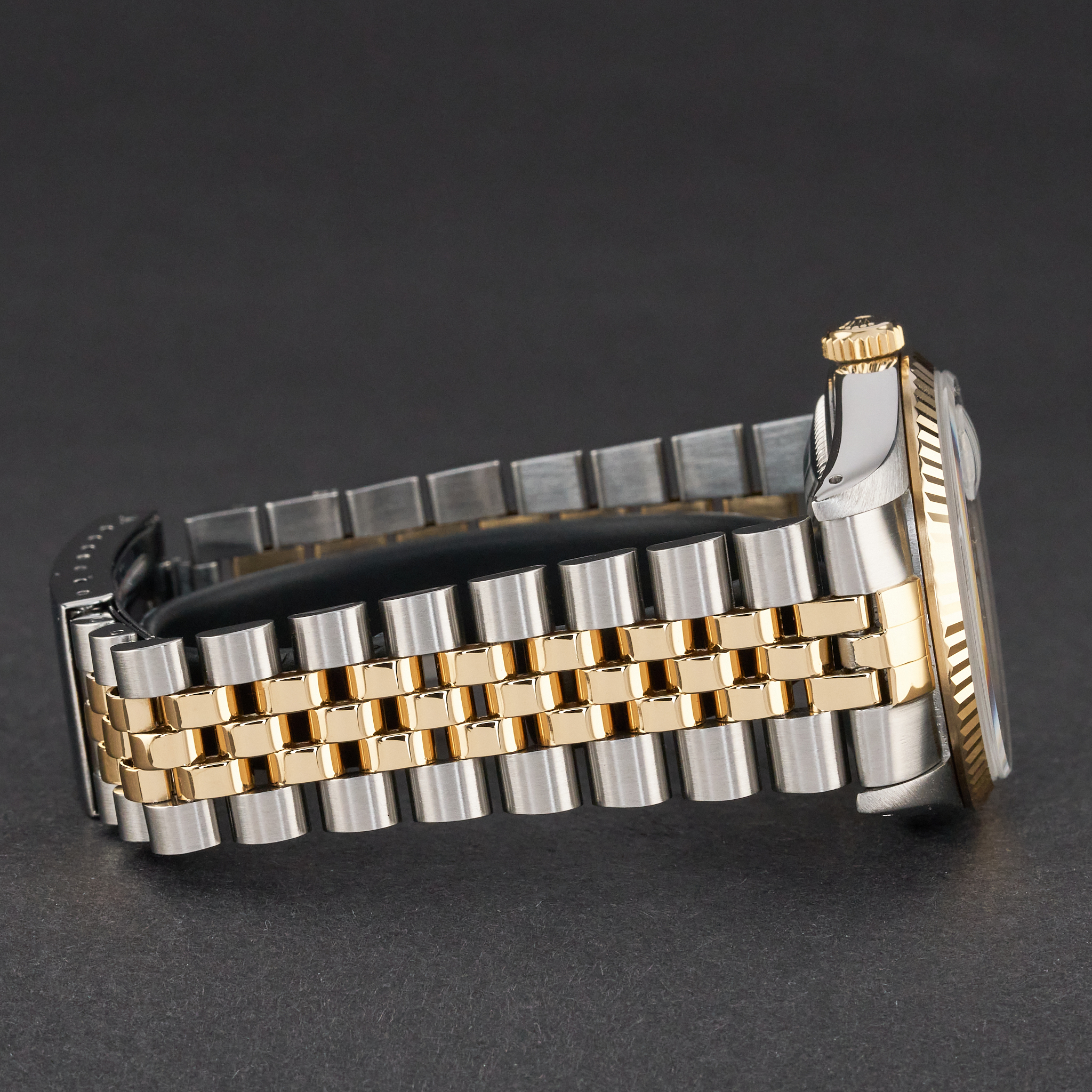 Rolex Datejust, 16233, 36mm, 1988, Two-Tone, Silver Small Diamond dial, Fullset, 1y warranty