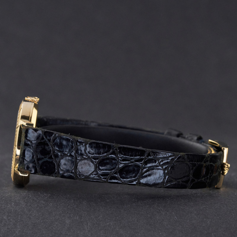Rolex Cellini, 4081, 25mm, 1989, Yellow gold, Blue Vignette dial, Fullset, 1y warranty